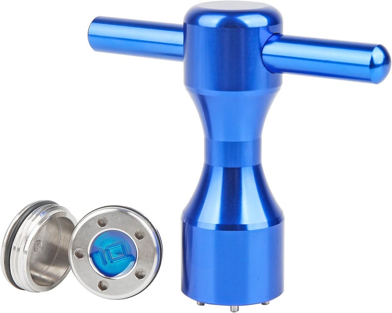 FoFoFo Golf Putter Weights Compatible with Scotty Cameron 2pcs Blue 5g/10g/15g/20g/25g/30g/35g/40g/45g with Wrench Kit Set Compatible with Titleist Scotty Cameron Putter Newport - Image 1
